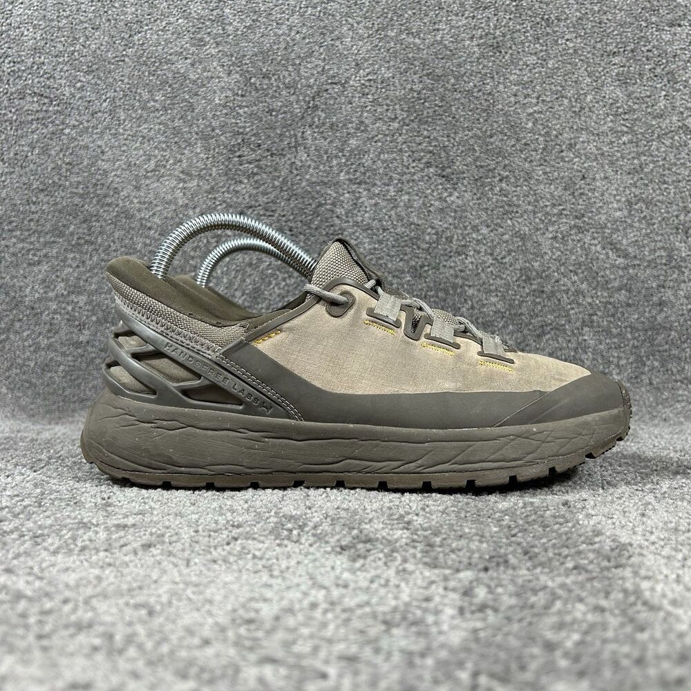 KIZIK Wasatch Mens Sz 7 Woman’s Sz 8.5 Tumbleweed Tan Hiking Trail Shoes Used